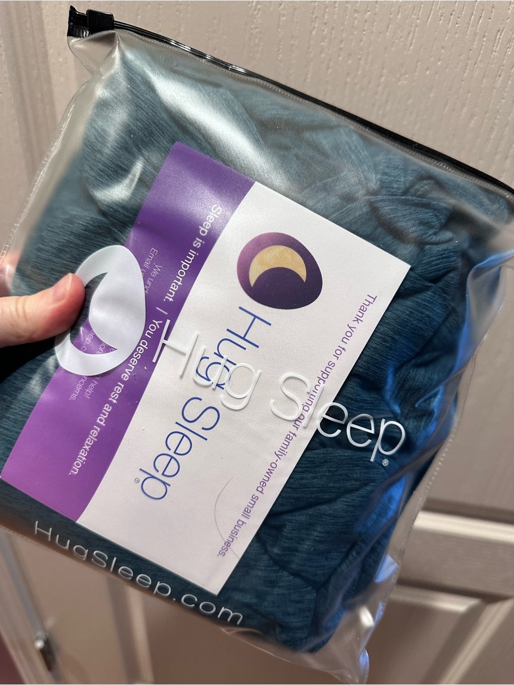 Hug Sleep Pod - Teal XL with hood